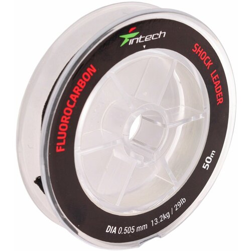 fluorocarbon shock leader 50m0 278mm Флюорокарбон Intech FC Shock Leader 50м (0.505mm (13.2kg / 29lb))