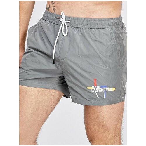 Шорты для плавания с логотипом короткие Karl Lagerfeld RU 56 EU 54 XXL 4662₽