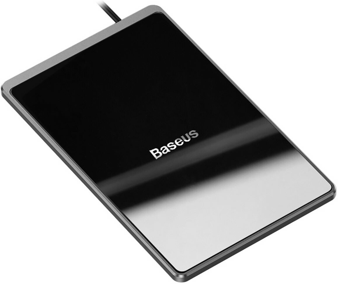 Беспроводное зарядное устройство Baseus Card Ultra-Thin Wireless Charger 15W + USB Cable 1m Black WX01B-01 - фото №20
