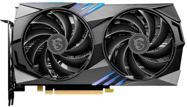 Видеокарта MSI GeForce RTX 4060 Ti Gaming X 8G 2640Mhz PCI-E 8192Mb 18000MHz 128-bit HDMI 3xDP 602-V515-16S