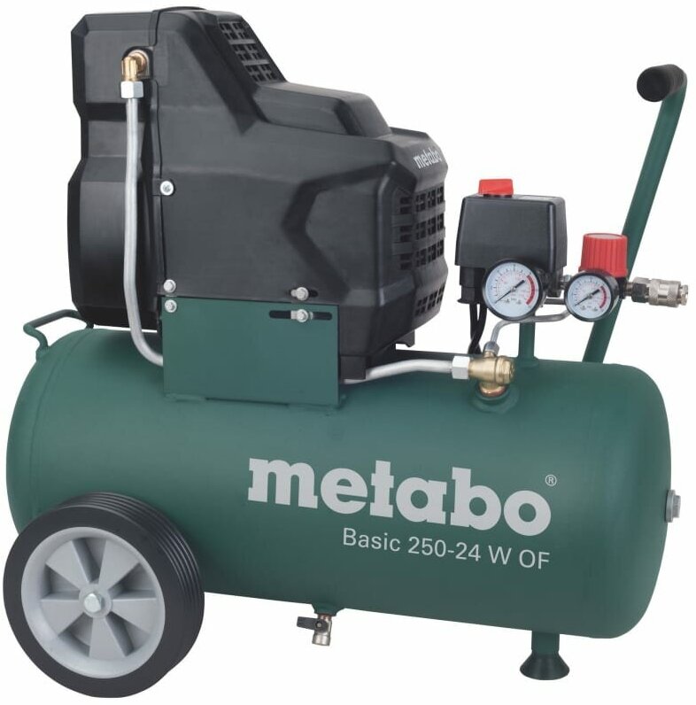 Metabo Basic 250-24 W OF Компрессор безмасл.1.5кВт,24л