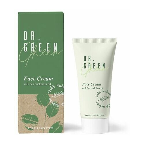 WILD NATURE Крем для лица с маслом облепихи Dr. Green 50 ml