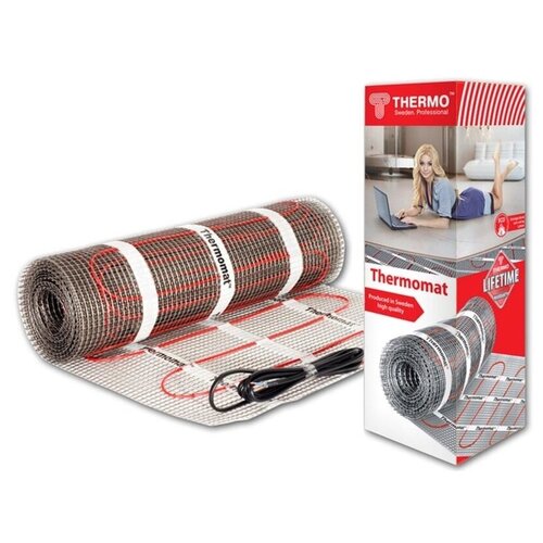 Теплый пол нагревательный мат Thermo Thermomat 1,5 кв.м 130 (190) Вт