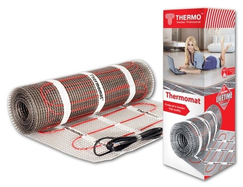 нагревательный мат Thermo Нагревательный мат Thermo Thermomat TVK-180 3m2