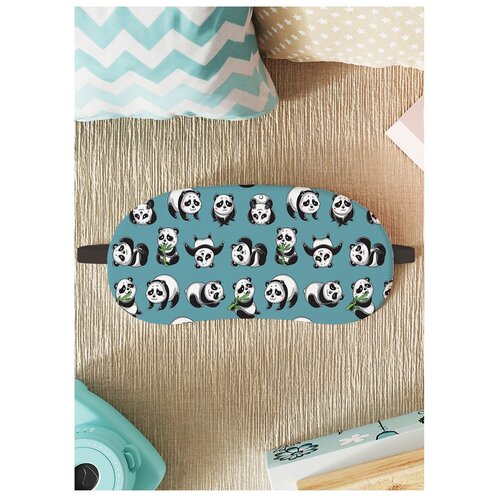 фото Маска для сна joyarty "панды"