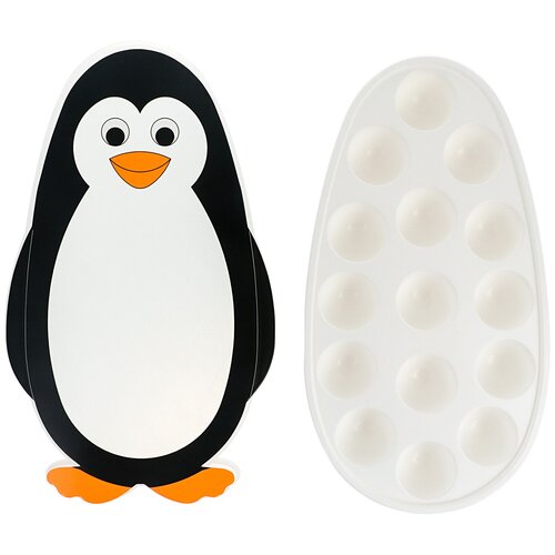 Форма для льда с крышкой SNIPS Mr.Penguin SNP-021020 на 15 кусочков, пластик