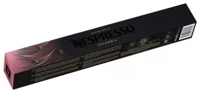 Кофе в капсулах Nespresso Master Origin Colombia 10 кап. в уп. - фотография № 1