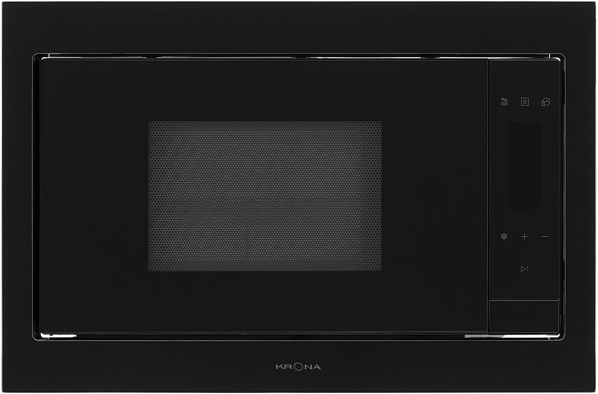 Встраиваемая микроволновая печь KRONA ESSEN 60 BL черный (31 л, диспл, гриль)