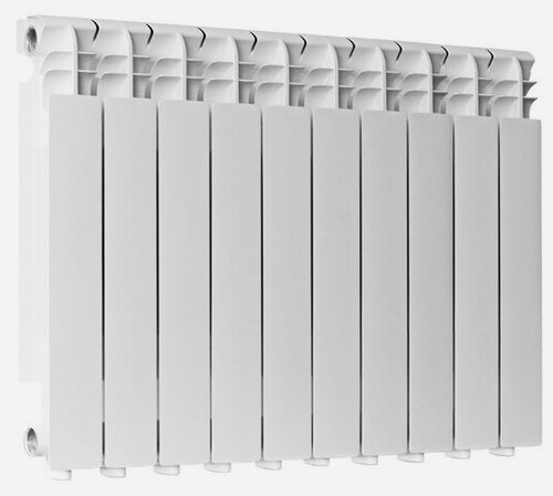 Изображение товара Радиатор алюминиевый HALSEN 500/96 1800Вт 10 секций, боковое подключение