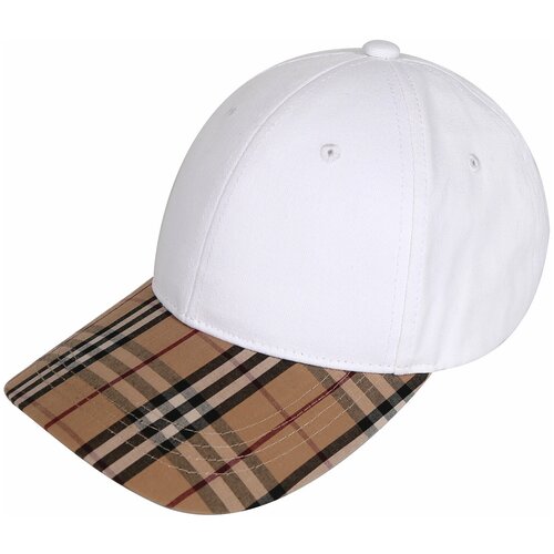 фото Бейсболка fabretti, размер 57, белый