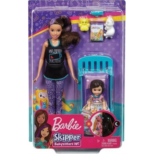 Barbie Игровой набор с куклой Няня, FHY97/GHV88