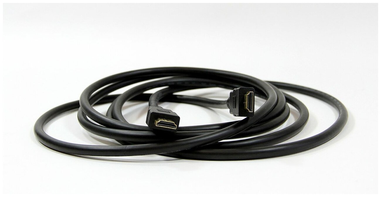 Кабель HDMI 3м AOpen ACG711-3M круглый черный - фото №8