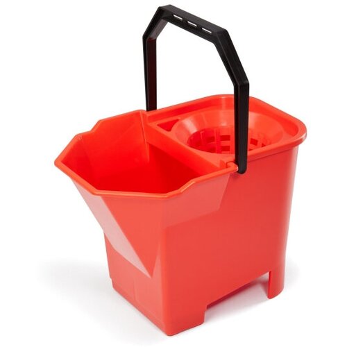 Ведро SYR 15л раб6л Bull Dog переносное с ручным отжимом красное 950899 1603570 4047₽