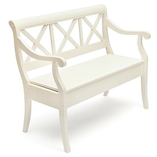 Скамейка TetChair ALBIZZI (Альбицци) pure white (402)