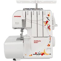 Оверлок Janome ArtStyle 4057 (3/4-ниточный)