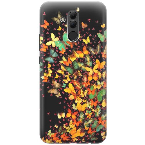 RE: PAЧехол - накладка ArtColor для Huawei Mate 20 Lite с принтом Взрыв бабочек re paчехол накладка artcolor для huawei mate 20 lite с принтом маки