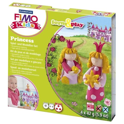 Набор полимерной глины FIMO kids form&play детский Принцесса