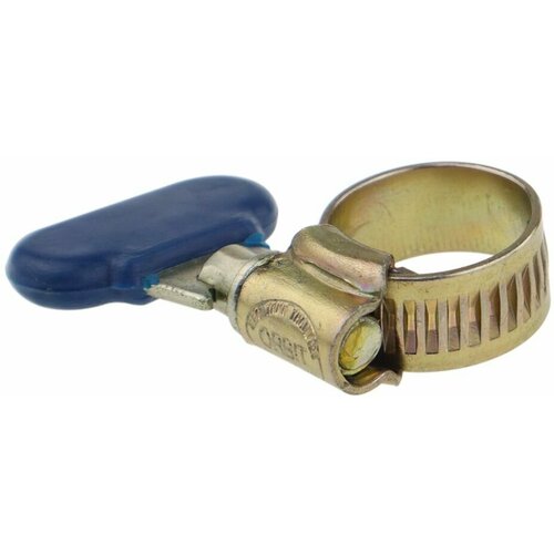 Хомут бабочка 13-20 мм. из оцинкованной стали, 10 шт.