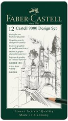 Faber-Castell Набор чернографитовых карандашей Castell 9000, 12 шт (119064)