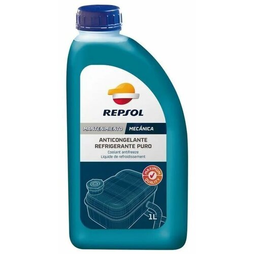 REPSOL MQ PURO антифриз G11 концентрат сине-зелёный 1л