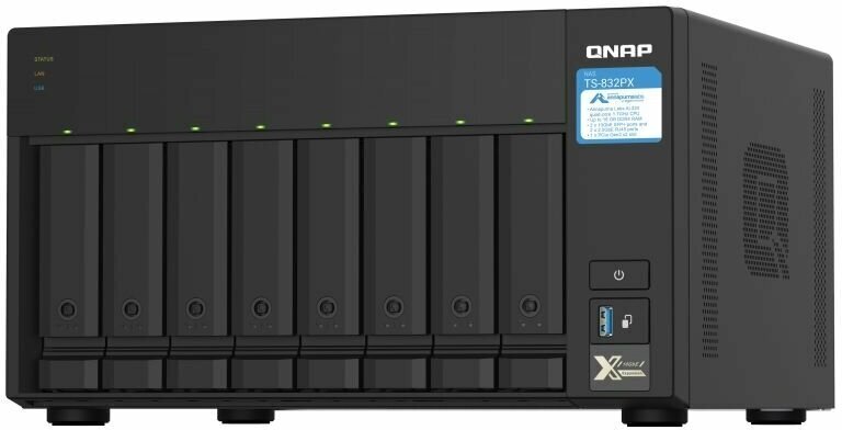 QNAP TS-832PX-4G NAS сервер сетевое хранилище