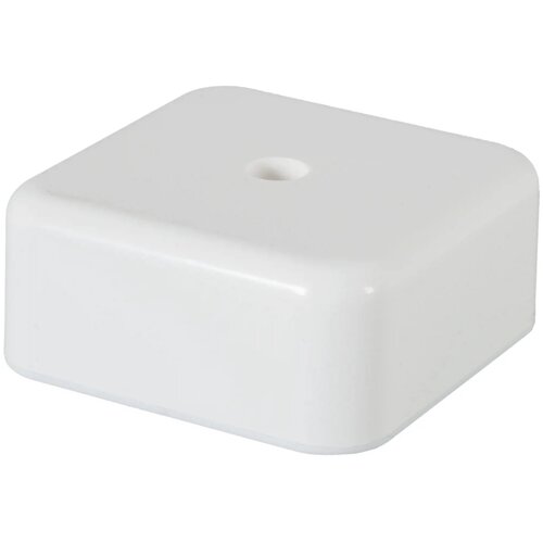 Распределительная коробка открытая 50x50x20 мм 2 ввода IP20 цвет белый