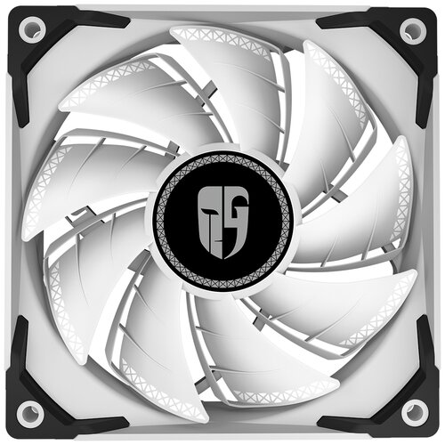 Вентилятор для корпуса GamerStorm TF120 S, белый вентилятор для корпуса cooler master masterfan mf120 prismatic mfy b2dn 20npa r1 120x120x25mm 650 2000rpm 55 cfm 8 27 dba 4 pin pwm 3 pin argb