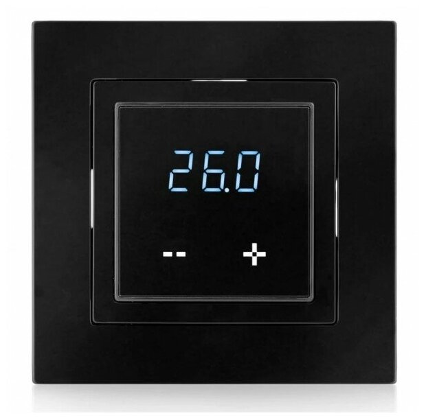 Терморегулятор Ergert Floor Control ETR 340 Black Черный