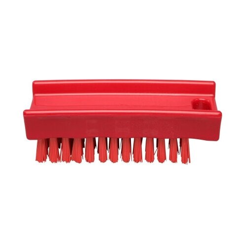 Щетка для рук и ногтей FBK полужесткая 110x45 мм красная 15060-3