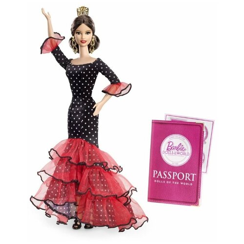 Кукла Barbie Куклы мира Испания, X8421 кукла barbie куклы мира россия 16500