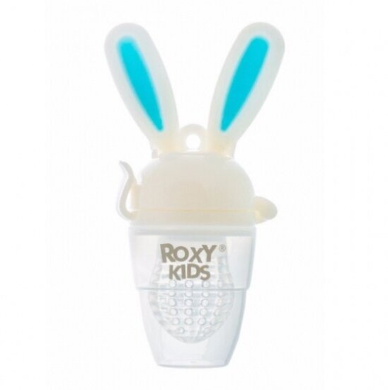 Ниблер для прикорма малышей Roxy-kids ROXY KIDS BUNNY TWIST, голубой