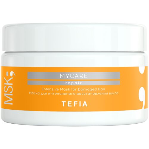 Tefia MyCare Repair Intensive Mask for Damaged Hair Маска для интенсивного восстановления волос, 250 г, 250 мл, банка