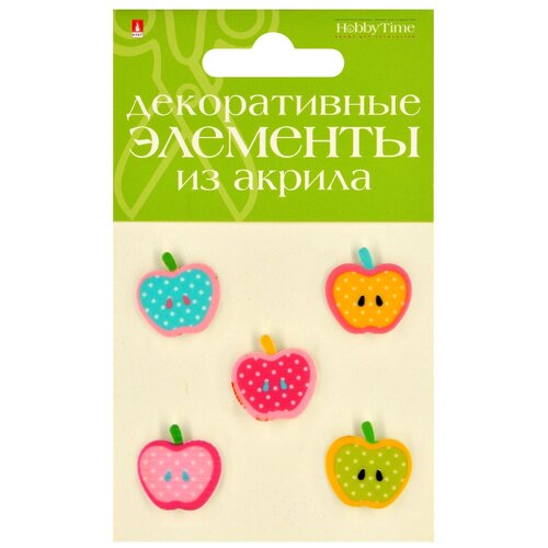 Декоративные элементы из акрила Набор №29 фрукты декоративные элементы из акрила набор 1 цветочки