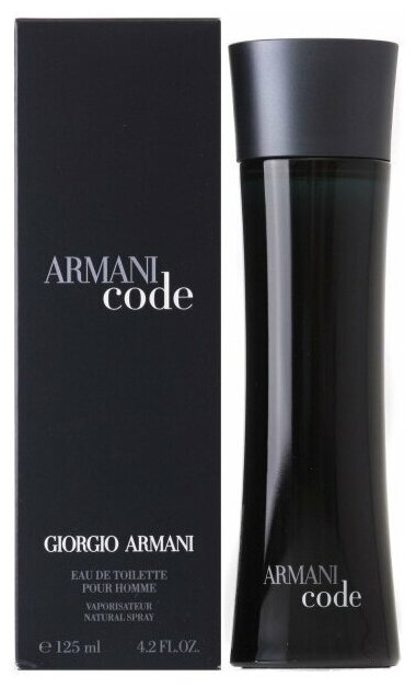 Giorgio Armani CODE Туалетная мужская вода Франция 125 мл