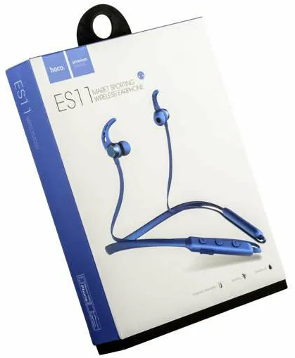 Наушники HOCO ES11 Bluetooth Blue - фото №7