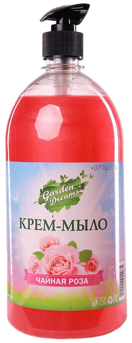 Garden Dreams Крем-мыло жидкое Чайная роза