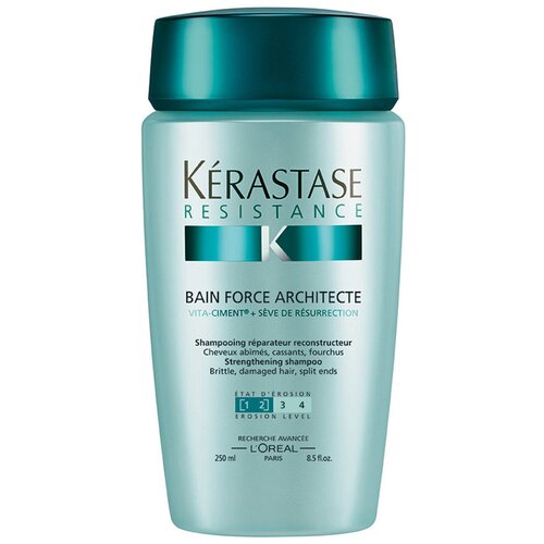 Kerastase шампунь Resistance Bain Force Architecte, 250 мл kerastase шампунь force architecte форс архитект 250 мл