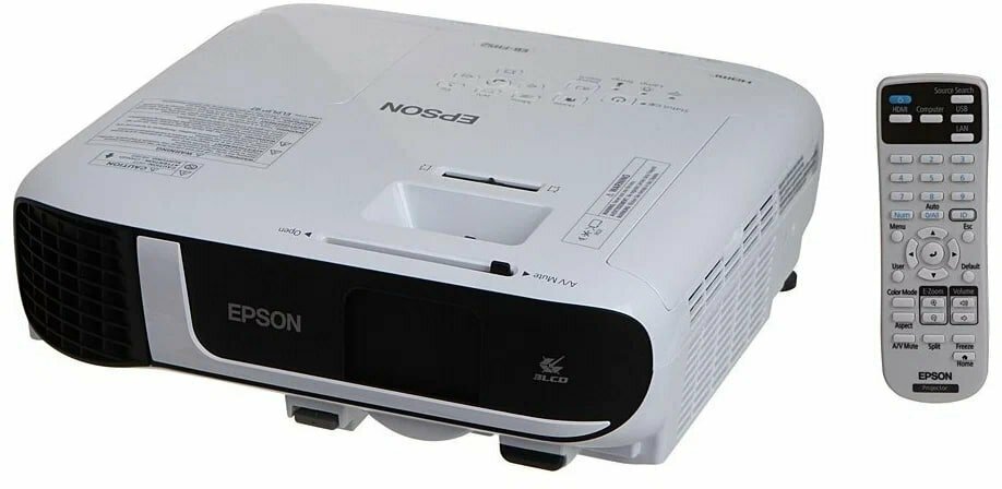 Проектор Epson EB-FH52 1920x1080 (Full HD), 16000:1, 4000 лм, LCD, 3.1 кг