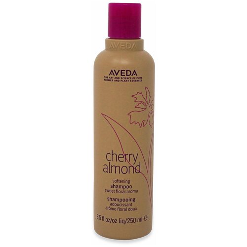 AVEDA шампунь Cherry Almond Softening смягчающий, 250 мл aveda кондиционер cherry almond softening вишнево миндальный 1000 мл