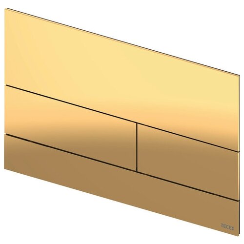TECE 9240839 TECEsquare II Металлическая панель смыва унитаза II для системы с двойным смывом, материал металл, цвет панели/клавиш глянец