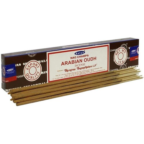 Satya NAG CHAMPA ARABIAN OUD (Благовония НАГ чампа арабский УД, Сатья), 15 г.