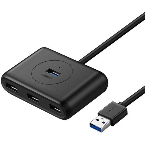 Разветвитель USB UGREEN CR113 (40850) USB 3.0 Hub with USB-C Port/1м/черный хаб ugreen cr113 40850 black