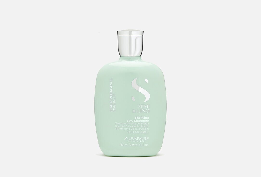 Alfaparf Milano шампунь для волос Semi Di Lino Scalp Rebalance Dandruff Purifying Low деликатный очищающий, 250 мл