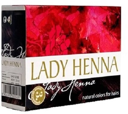 Lady Henna Краска для волос на основе хны "Черный" (№1), 60 г (Lady Henna, ) - фото №11