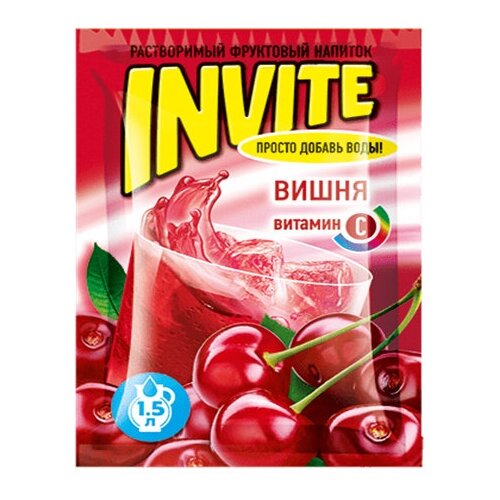 Растворимый напиток Invite Вишня 9 грамм