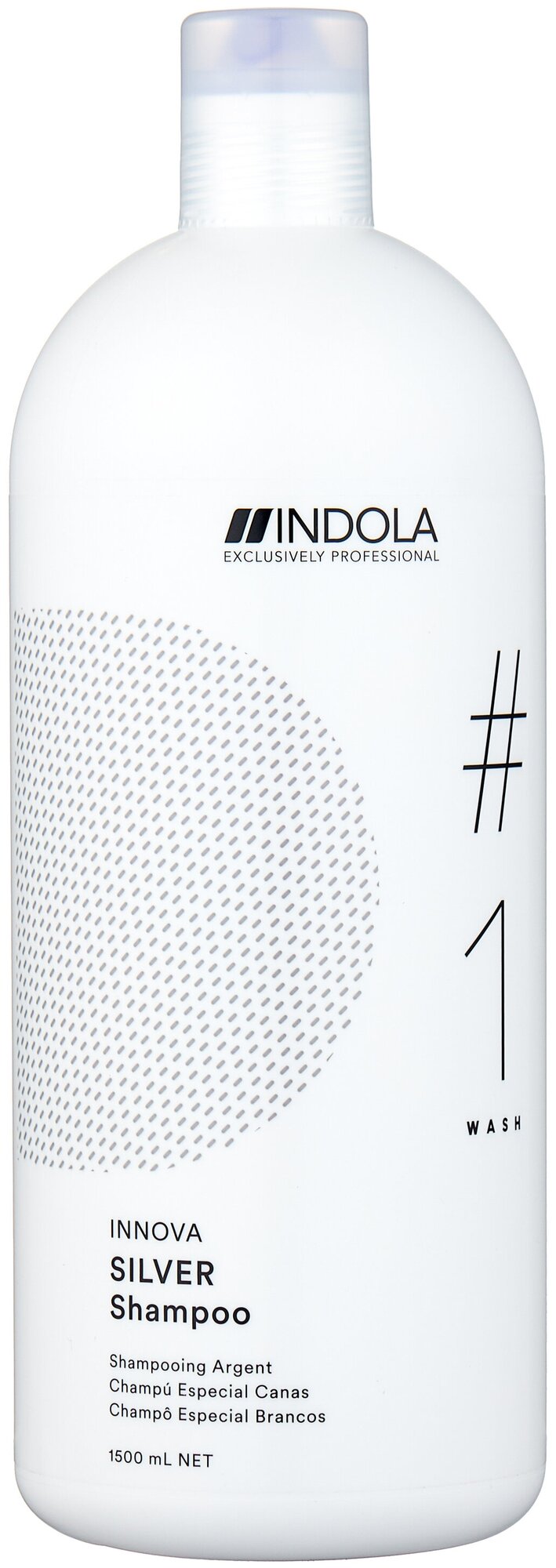 Нейтрализирующий шампунь Indola Silver Shampoo 1500мл