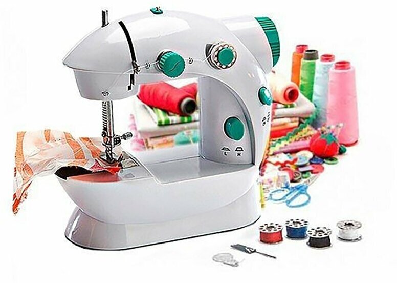 Мини швейная машинка (компактная) Mini Sewing Machine - фотография № 4