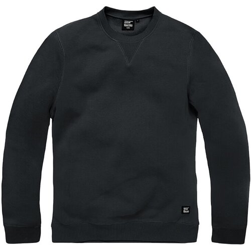 Свитшот Vintage Industries, силуэт прямой, средней длины, размер 46, черный