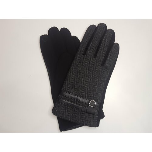 фото Перчатки , размер 10,5, черный, серый нет бренда