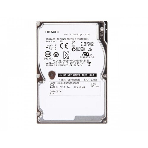 Жесткий диск Hitachi 0B26011 300Gb SAS 25 HDD 869000₽